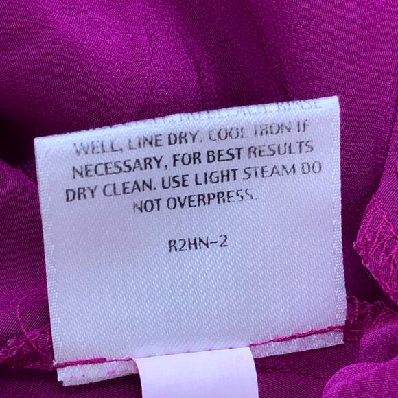 Eileen Fisher Womens Size M Tunic Top Hi Low Long Sleeve Popover Silk *TINY FLAW - Picture 15 of 16